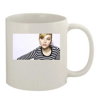 Scarlett Johansson 11oz White Mug