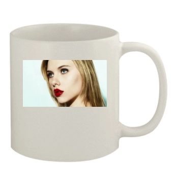 Scarlett Johansson 11oz White Mug