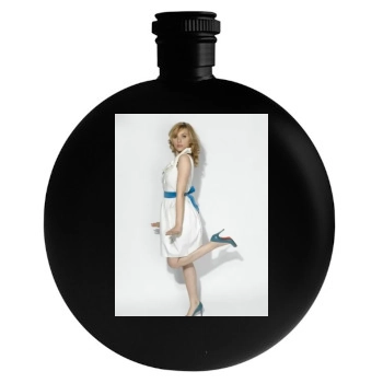 Scarlett Johansson Round Flask