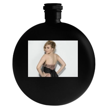 Scarlett Johansson Round Flask