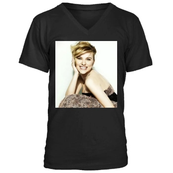 Scarlett Johansson Men's V-Neck T-Shirt