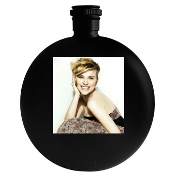 Scarlett Johansson Round Flask