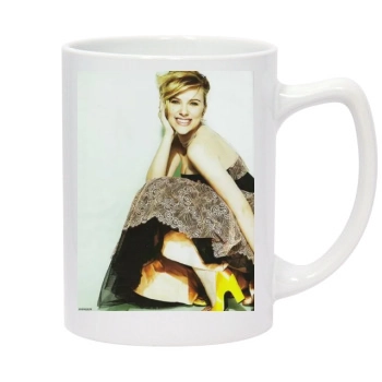 Scarlett Johansson 14oz White Statesman Mug