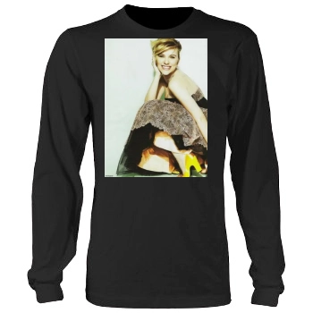 Scarlett Johansson Men's Heavy Long Sleeve TShirt