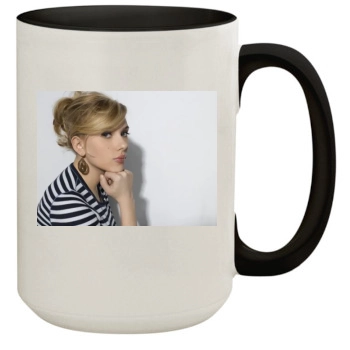 Scarlett Johansson 15oz Colored Inner & Handle Mug