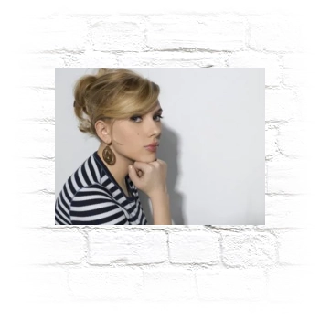 Scarlett Johansson Metal Wall Art