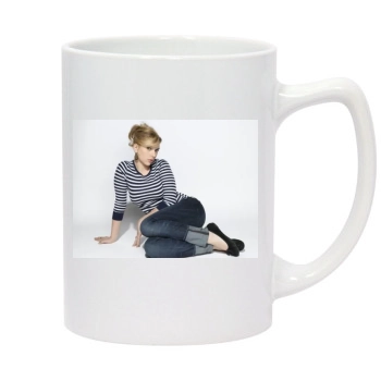 Scarlett Johansson 14oz White Statesman Mug