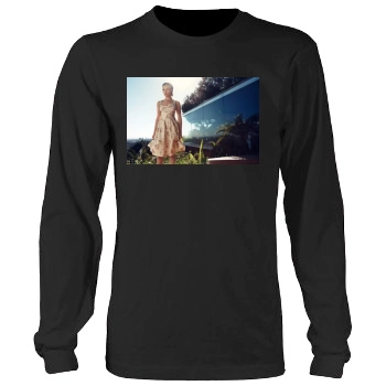 Scarlett Johansson Men's Heavy Long Sleeve TShirt