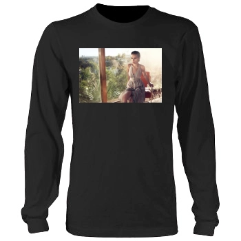 Scarlett Johansson Men's Heavy Long Sleeve TShirt