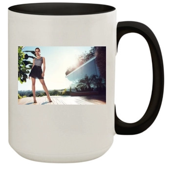 Scarlett Johansson 15oz Colored Inner & Handle Mug