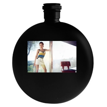 Scarlett Johansson Round Flask