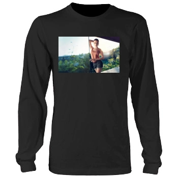 Scarlett Johansson Men's Heavy Long Sleeve TShirt