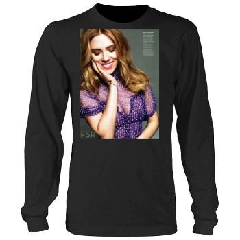 Scarlett Johansson Men's Heavy Long Sleeve TShirt