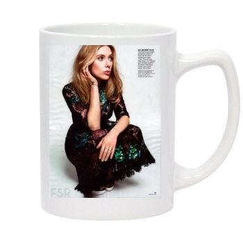 Scarlett Johansson 14oz White Statesman Mug