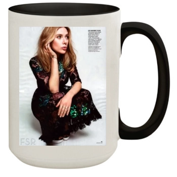 Scarlett Johansson 15oz Colored Inner & Handle Mug