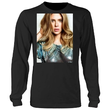 Scarlett Johansson Men's Heavy Long Sleeve TShirt