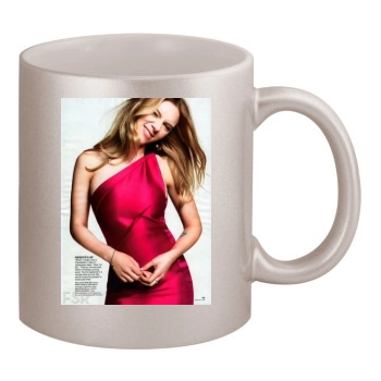 Scarlett Johansson 11oz Metallic Silver Mug