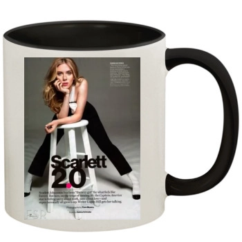 Scarlett Johansson 11oz Colored Inner & Handle Mug