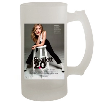 Scarlett Johansson 16oz Frosted Beer Stein