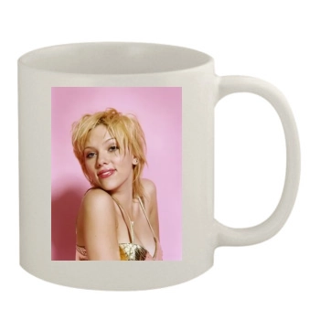 Scarlett Johansson 11oz White Mug