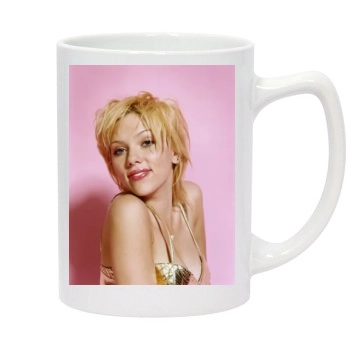 Scarlett Johansson 14oz White Statesman Mug