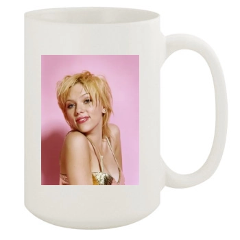 Scarlett Johansson 15oz White Mug