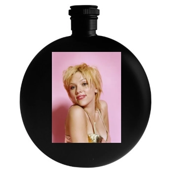 Scarlett Johansson Round Flask