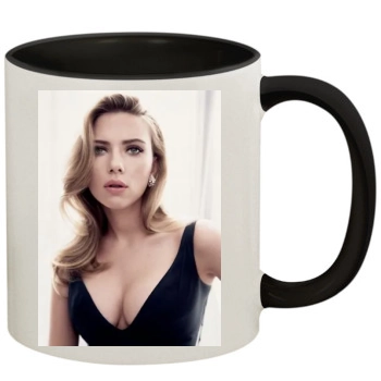 Scarlett Johansson 11oz Colored Inner & Handle Mug