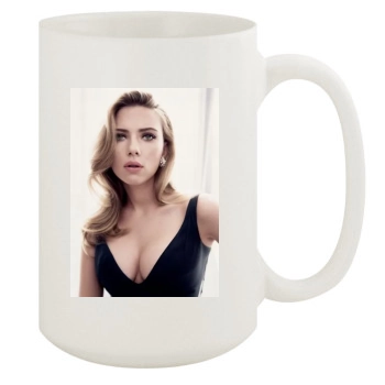 Scarlett Johansson 15oz White Mug