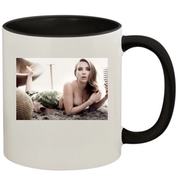 Scarlett Johansson 11oz Colored Inner & Handle Mug