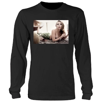 Scarlett Johansson Men's Heavy Long Sleeve TShirt