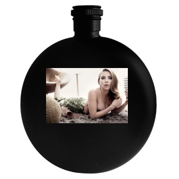 Scarlett Johansson Round Flask