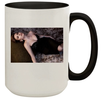 Scarlett Johansson 15oz Colored Inner & Handle Mug