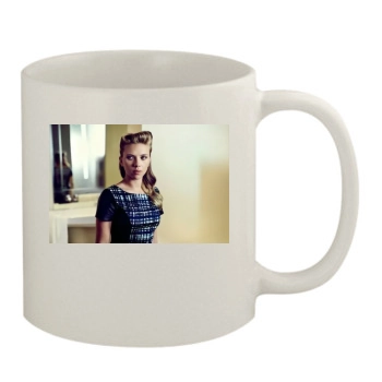 Scarlett Johansson 11oz White Mug