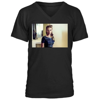 Scarlett Johansson Men's V-Neck T-Shirt