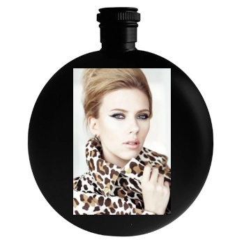 Scarlett Johansson Round Flask