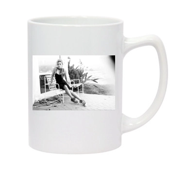 Scarlett Johansson 14oz White Statesman Mug