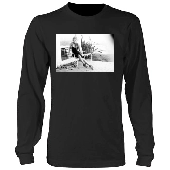 Scarlett Johansson Men's Heavy Long Sleeve TShirt