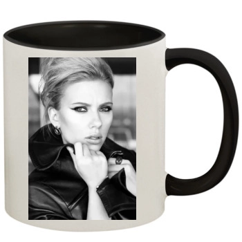 Scarlett Johansson 11oz Colored Inner & Handle Mug