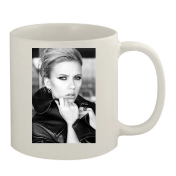 Scarlett Johansson 11oz White Mug