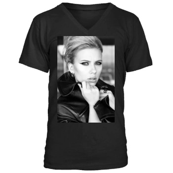 Scarlett Johansson Men's V-Neck T-Shirt