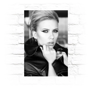 Scarlett Johansson Metal Wall Art