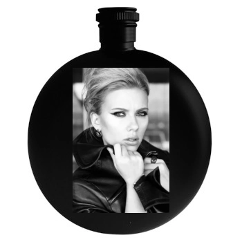 Scarlett Johansson Round Flask