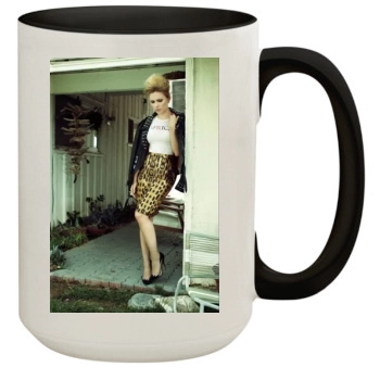 Scarlett Johansson 15oz Colored Inner & Handle Mug