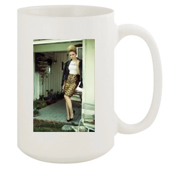 Scarlett Johansson 15oz White Mug