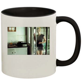 Scarlett Johansson 11oz Colored Inner & Handle Mug