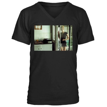 Scarlett Johansson Men's V-Neck T-Shirt