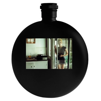 Scarlett Johansson Round Flask