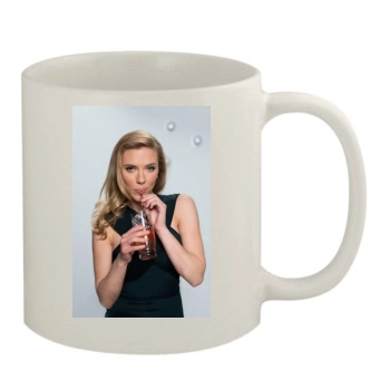 Scarlett Johansson 11oz White Mug