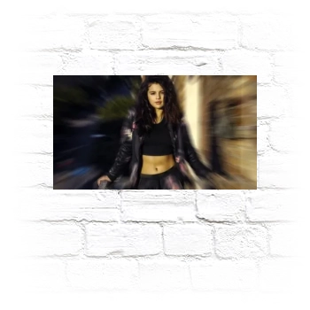 Selena Gomez Metal Wall Art